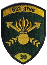 Bild von Bat Gren 30 gelb  Badge ohne Klett